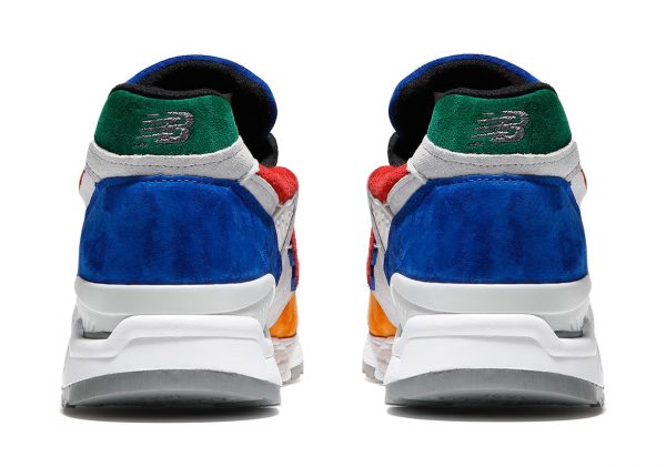 new balance blu e arancio