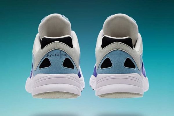 adidas yung bianche e fucsia