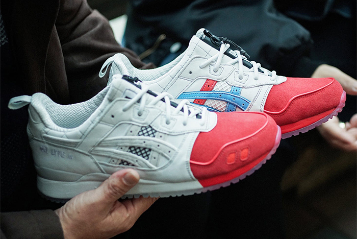 asics gel lyte rosso